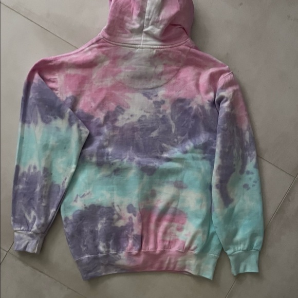 NWOT Save Lands Stay Wild Oversized Sweatshirt Size S Tye Dyed - Picture 5 of 6